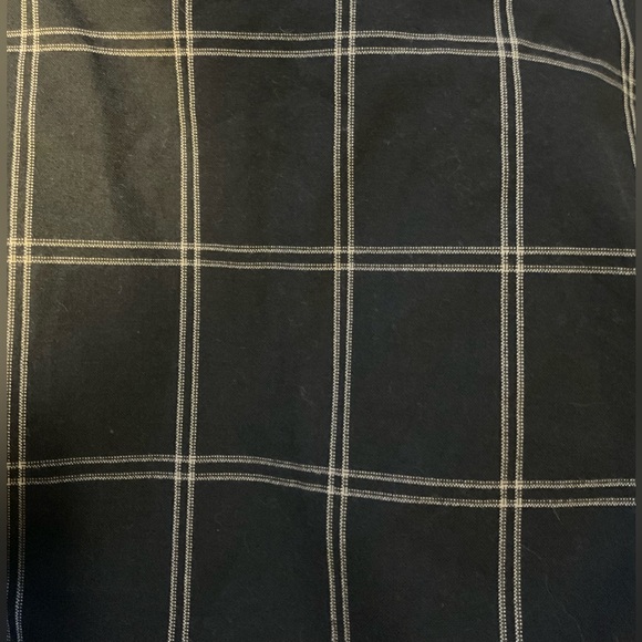 Banana Republic flutter sleeve navy and cream Midi Dress - Picture 7 of 7